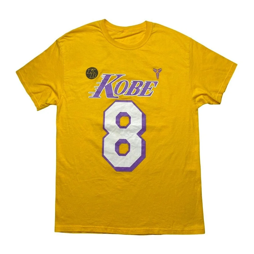 LA Lakers x Kobe Bryant Mamba Out tribute shirt